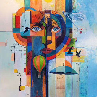 The Geometry of the Soul - a Paint Artowrk by Ivana Babic
